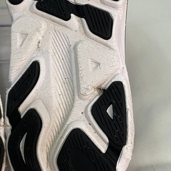 Hoka Clifton 9 Youth Black White Mesh Running Shoes Lightweight Cushion 4.5MD - Picture 10 of 13